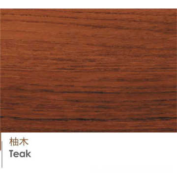 Plancher en bois massif en teck de 3 couches